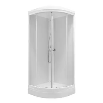 Душевая кабина Тритон Ультра 100х100 Щ0000061833 стекло прозрачное, профиль белый