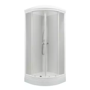 Душевая кабина Тритон Ультра 90х90 Щ0000061843 стекло прозрачное, профиль белый