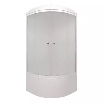 Душевая кабина Тритон Вельвет 90х90 Б Щ0000065753 стекло вельвет, профиль белый