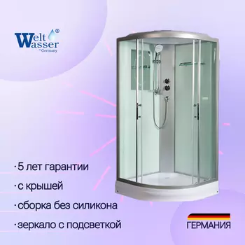 Душевая кабина WeltWasser WW500 Werra 902 90x90