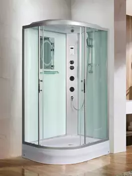 Душевая кабина WeltWasser WW500 WERRA XL 1204 R 120x90 стекло прозрачное, профиль хром, правая