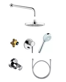 Душевая панель Kludi Комплект 7в1 Bozz 386300576