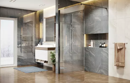 Душевая перегородка Ambassador Waik-in 15031109 90x200