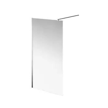 Душевая перегородка Kerama Marazzi Vetro 100х195 VE.100.WI.CR Walk In стекло прозрачное, профиль хром