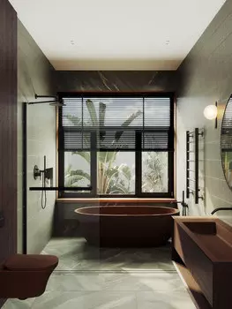 Душевая перегородка MaybahGlass Walk In 79х195 MGD-726-6ш с полотенцедержателем, стекло прозрачное, профиль черный