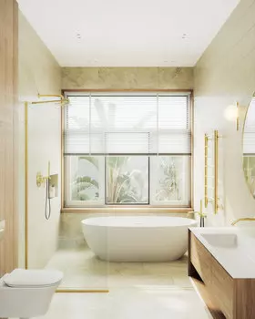 Душевая перегородка MaybahGlass Walk In 79х195 MGD-695-3у стекло прозрачное, профиль золото