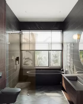 Душевая перегородка MaybahGlass Walk In 79х195 MGD-262-4 стекло бронза, коннекторы хром