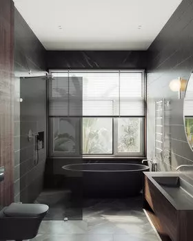 Душевая перегородка MaybahGlass Walk In 79х195 MGD-274-4 стекло графит матовое, коннекторы хром