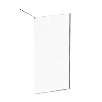 Душевая перегородка Walk In Am.Pm Func 100x200 W84WI-100-F1-MTE стекло прозрачное, профиль хром матовый