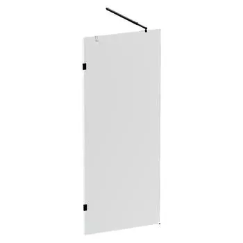 Душевая перегородка Walk In Am.Pm X-Joy 80x195 W94WI-80-F1-BTE стекло прозрачное, профиль черный