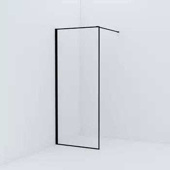 Душевая перегородка Walk In Iddis Slide 80x195 SLI8BS8i23 стекло прозрачное, профиль черный матовый