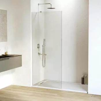 Душевая перегородка Walk-In RGW 100x195 WA-102 стекло прозрачное, профиль хром