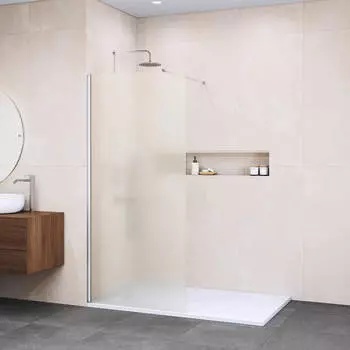 Душевая перегородка Walk-In RGW 110x195 WA-002 стекло матовое, профиль хром