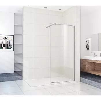Душевая перегородка WeltWasser WW400 70x185 10000006279 профиль хром