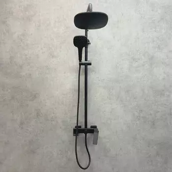 Душевая система Comforty FF071R-CMT черный матовый