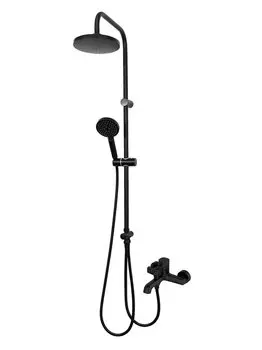 Душевая система Orange Karl M05-932b черная