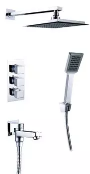 Душевая система встроенная с термостатом Timo Tetra-Thermo SX-0199/00 chrome хром