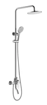 Душевая стойка Arrow AG3309CP с изливом, хром