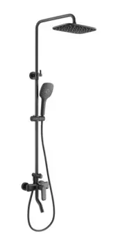 Душевая стойка Arrow AG3311BC черный матовый