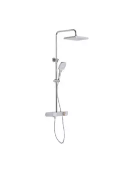 Душевая стойка Arrow AMG13SH855A с термостатом и изливом, хром