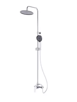 Душевая стойка BelBagno Marino MARINO-DOCM-CRM без излива, хром