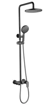 Душевая стойка Boheme Spectre 458-Gm сталь, с изливом