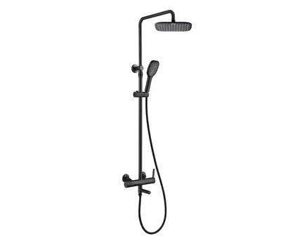 Душевая стойка Bronze de Luxe Avangarde 2039H черный