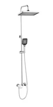 Душевая стойка Cezares Liner LINER-CVD-01 хром, с изливом