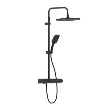 Душевая стойка Damixa Gala 953760300 с термостатом, черная