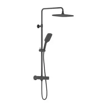 Душевая стойка Damixa Gala 953800300 с термостатом, черная