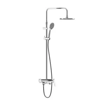 Душевая стойка Damixa Jupiter 977730000 хром, со смесителем