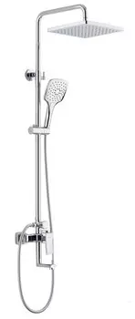 Душевая стойка Esko Berlin ST250 BR с изливом, хром