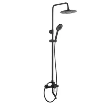 Душевая стойка Fashun A52409-7 черный, с изливом