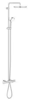 Душевая стойка Grohe Tempesta Cosmopolitan 26672000 хром, с изливом и термостатом