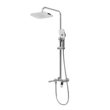 Душевая стойка Grossman Advans 500.K35.09.100 с изливом, хром глянцевый