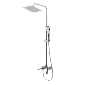 Душевая стойка Grossman Cosmo 500.K35.02.100 с изливом, хром глянцевый