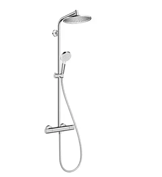 Душевая стойка Hansgrohe Crometta S 240 27268000 с термостатом, без излива, хром