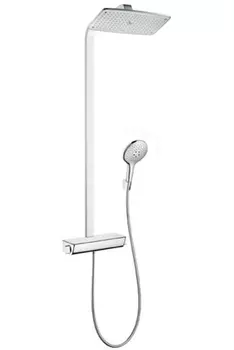 Душевая стойка Hansgrohe Raindance Select Showerpipe 27112000 с термостатом, без излива, хром