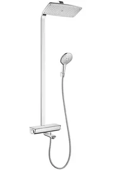 Душевая стойка Hansgrohe Raindance Select Showerpipe 360 27113000 с термостатом и изливом, хром