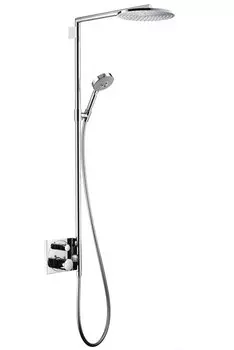 Душевая стойка Hansgrohe Raindance Showerpipe 27145000 с термостатом, без излива, хром