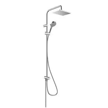 Душевая стойка Hansgrohe Showerpipe 230 1jet Vernis Shape Reno 26282000 без излива, хром