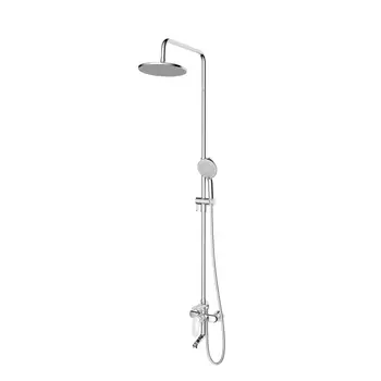 Душевая стойка Iddis Optima Home OPTSB3Fi06 хром глянцевый, с изливом