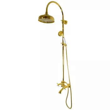 Душевая стойка Migliore Prestige 32793 с изливом, золото