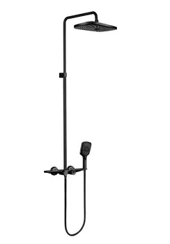 Душевая стойка Milleau TIRA MLHA223PDD-MB черный матовый