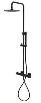 Душевая стойка Paffoni Mini birillo ZCOL638LIQNO черный матовый