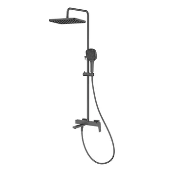 Душевая стойка Raglo R30 R30.24.09 графит, с изливом