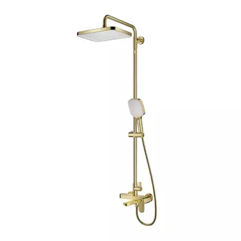 Душевая стойка Raglo R50 R50.24.23 золото, с изливом