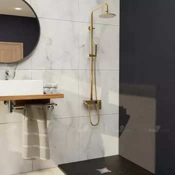 Душевая стойка RGW Shower Panels 51140133-06 золото