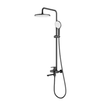 Душевая стойка Splenka S222 S222.24.09 графит, с изливом