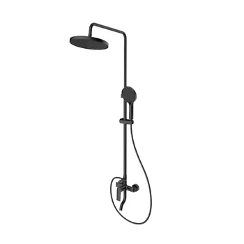 Душевая стойка Splenka S50 S50.24.06 черная, с изливом